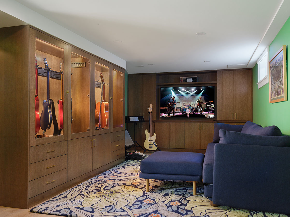 Musician's basement remodel